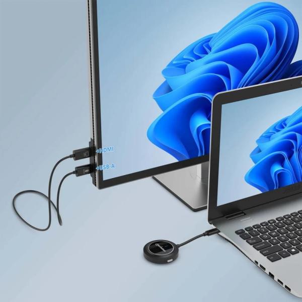 MANHATTAN HDMI Bezdrátová sada na prezentaci,  1080p,  černá2