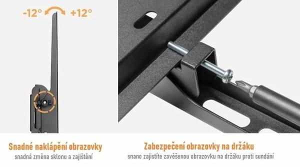 Sklopný televizní držák Fiber Mounts Rico-2
2