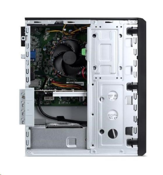 ACER PC Veriton VX2720G, i3-14100,8GB DDR4,256GB M.2 SSD,Wifi,DVD±RW,USB KB+mouse,W11P,180W,Black3