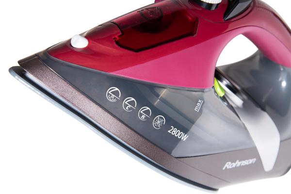 Rohnson napařovací žehlička, 2800 W, Easy Glide, Anti-Drip, vertikální napařování, samočistící systém5