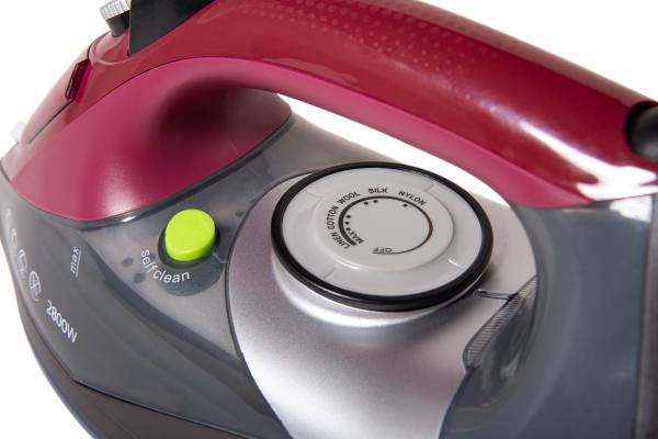 Rohnson napařovací žehlička, 2800 W, Easy Glide, Anti-Drip, vertikální napařování, samočistící systém6