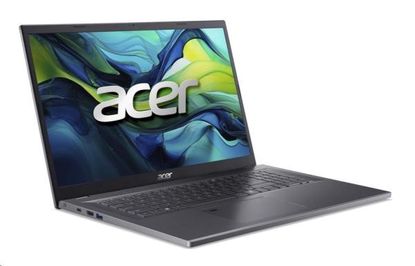 Acer Aspire 17/ A17-51M-554C/ 5-120U/ 17, 3"/ FHD/ 16GB/ 1TB SSD/ UHD/ W11P/ Gray/ 2R1