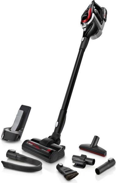 Bosch Unlimited Series 8 tyčový vysavač,  akumulátorový,  63 dB,  bezsáčkový,  černá