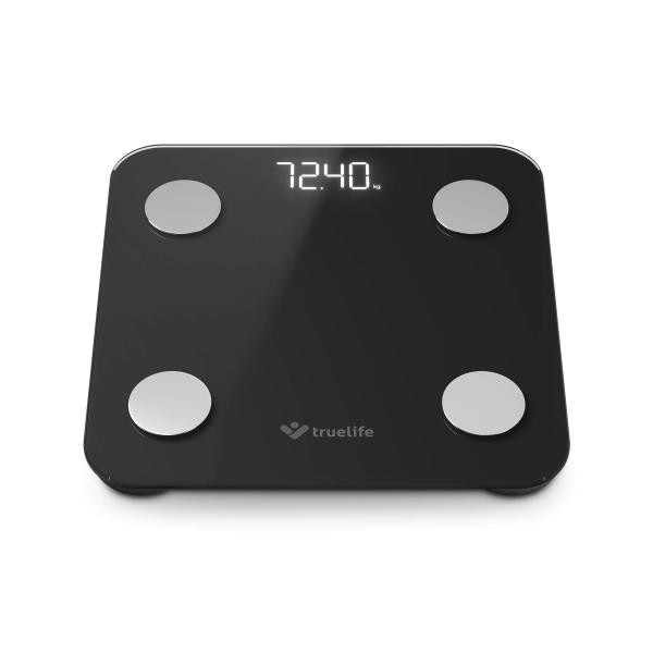TrueLife FitScale W1 BT Black - bioelektrická impedanční bluetooth váha8