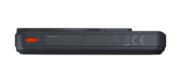CONNECT IT Powerbanka TravelCharge, MagSafe, 10000 mAh, USB-C, Lightning, Šedá4