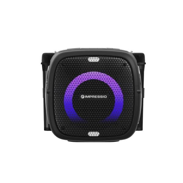 C-TECH repro Impressio Qubis,  Party,  80W,  2x Mikrofón3