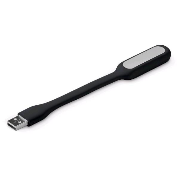 C-TECH USB lampička k notebooku UNL-04,  flexibilní,  černá