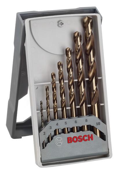 Bosch sada vrtáků do kovu PRO Stainless Steel HSS-Co, 7 ks