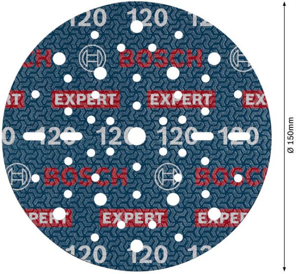 Bosch brusný kotouč EXPERT O780 s fólií, 150 mm, G1201
