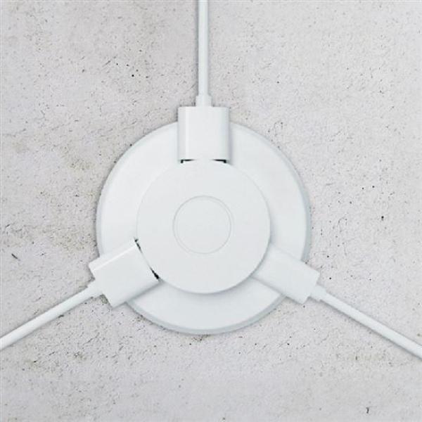 Solight výsuvná nabíječka USB A+C 24W PD, bílá5