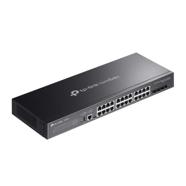 TP-Link OMADA switch SG5428X (24xGbE, 4xSFP+, 1xUSB2.0, 2xConsole, fanless)2