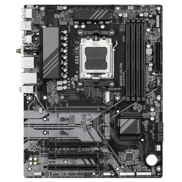 GIGABYTE MB Sc AM5 B650 UD AX,  AMD B650,  4xDDR5,  1xDP,  1xHDMI,  WiFi1