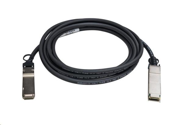 QNAP CAB-NIC40G30M-QSFP - QSFP+ 40GbE twinaxiálny kábel s dĺžkou 3 metre