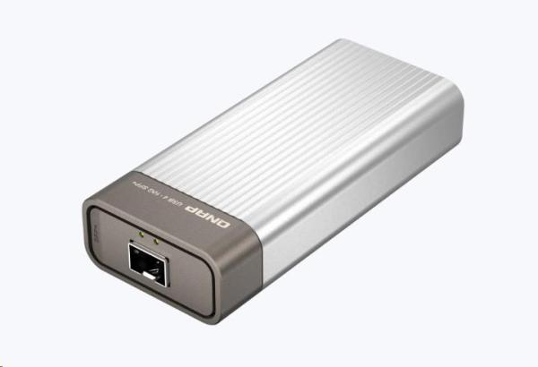 QNAP QNA-UC10G1SF adaptér USB-C na SFP+ (1xSFP+, 1xUSB-C 4, fanless)
