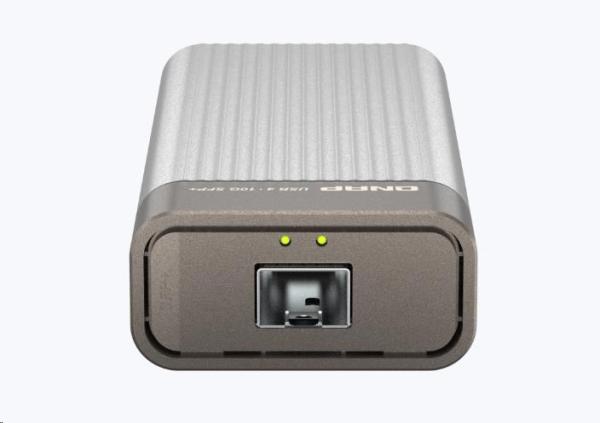 QNAP QNA-UC10G1SF adaptér USB-C na SFP+ (1xSFP+, 1xUSB-C 4, fanless)1