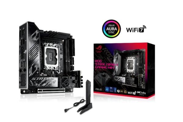 ASUS MB Sc LGA1851 ROG STRIX Z890-I GAMING WIFI,  Intel Z890,  2xDDR5,  1xHDMI,  2xThunderbolt,  WI-FI,  Mini-ITX