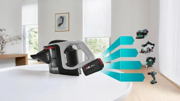 Bosch Unlimited Series 8 Gen2 tyčový vysavač, akumulátorový, 79 dB, bezsáčkový, černá / šedá9