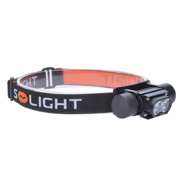 Solight LED čelová nabíjecí svítilna,  650lm,  Li-Ion2