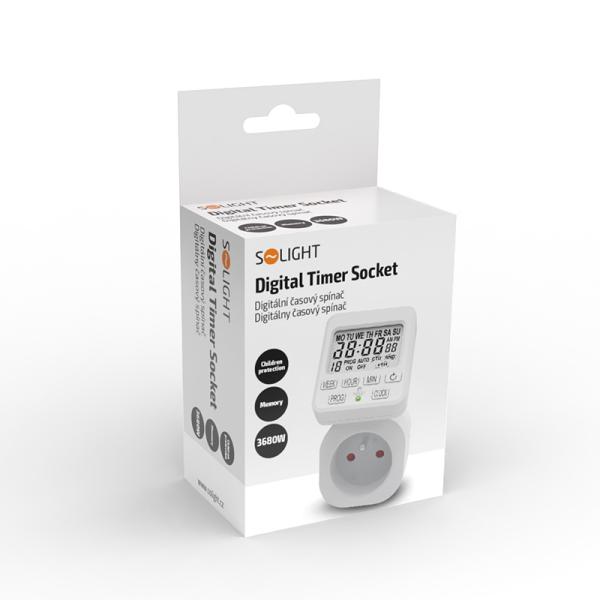 Solight digitální časový spínač7