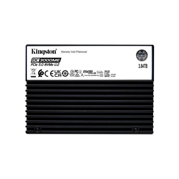 3, 84TB DC3000ME U.2 Kingston Enterprise TCG