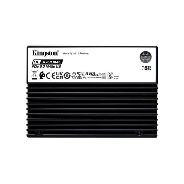 7, 68TB DC3000ME U.2 Kingston Enterprise TCG