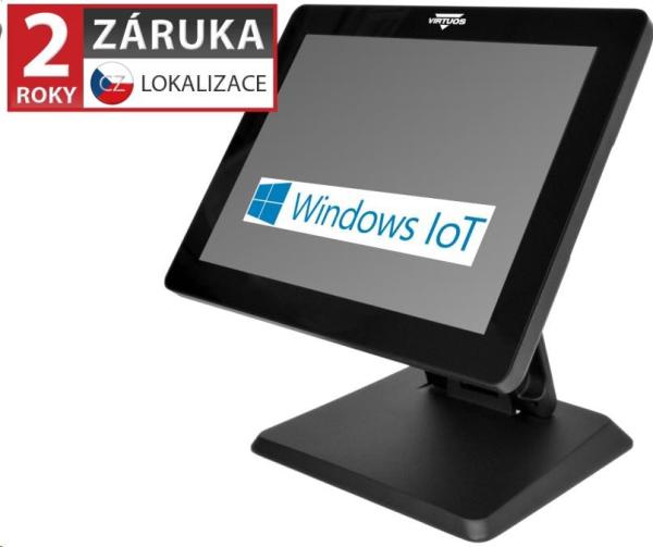 Virtuos BPOS BP-1588, 15", i3-1011U, 8GB, 256GB SSD, Win11 IoT, černý