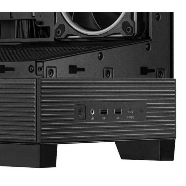 ASUS case A31 PLUS TG ARGB, Mid Tower, Průhledná bočnice, 4x120mm ARGB Fan, ARGB Hub, černá3
