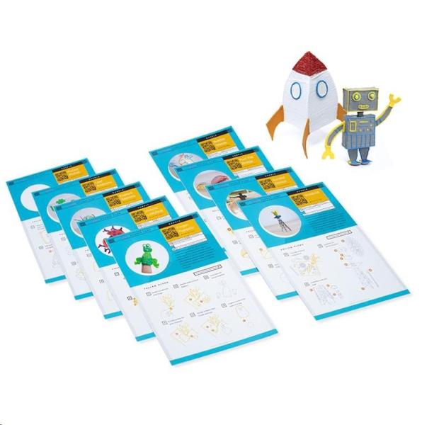 3Doodler 3D Pero Start+ Bundle + 147 náplní,  12 šablon,  9 karet aktivit,  podložka4