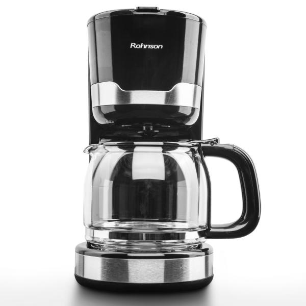 Rohnson kávovar, 1000 W, 1, 5 l (až na 12 šálků), Anti-drip, funkce “Keep warm”