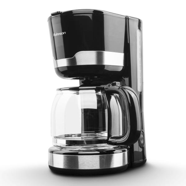 Rohnson kávovar, 1000 W, 1, 5 l (až na 12 šálků), Anti-drip, funkce “Keep warm”1