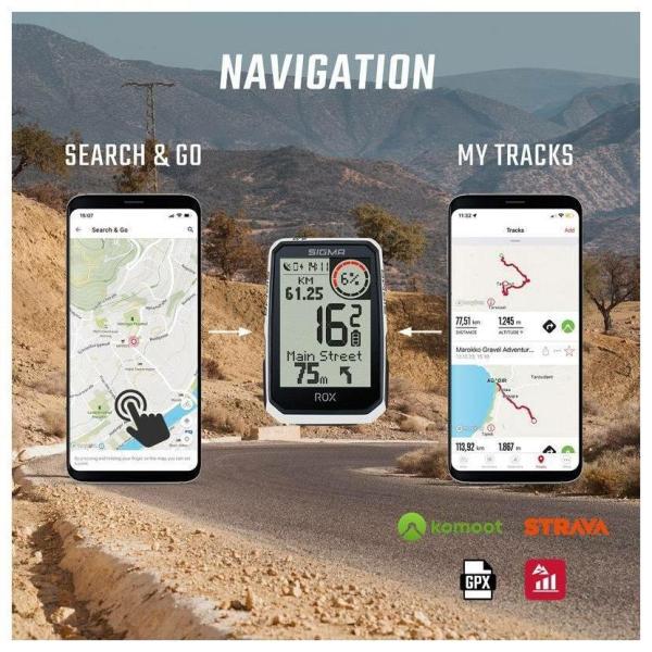 Sigma ROX 4.0 Endurance bílá2
