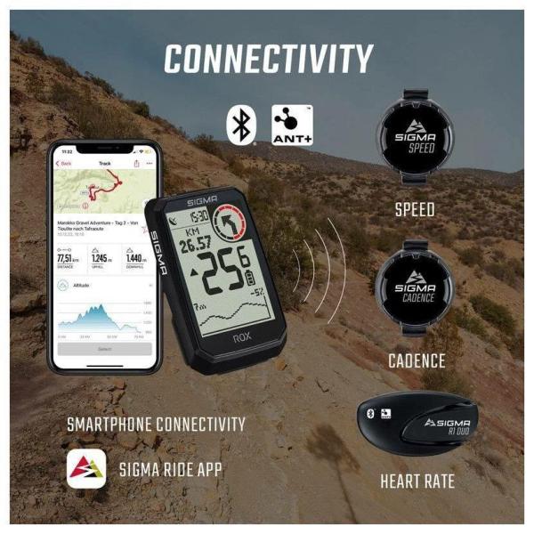Sigma ROX 4.0 Endurance HR Set černá7