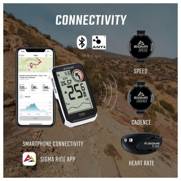 Sigma ROX 4.0 Endurance HR Set bílá2