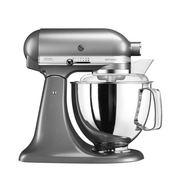 BAZAR - KitchenAid Artisan 5KSM175PSEMS kuchyňský robot,  10 rychlostí,  planetární systém,  šedá - opraveno,  použito