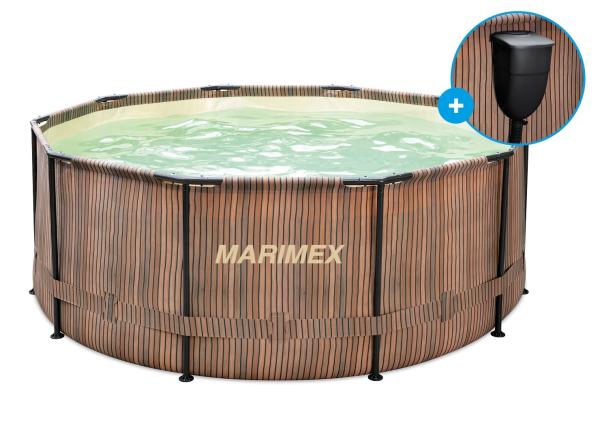 Marimex Florida bazén 3,05x0,91 m se zabudovaným skimmerem - motiv TEAK