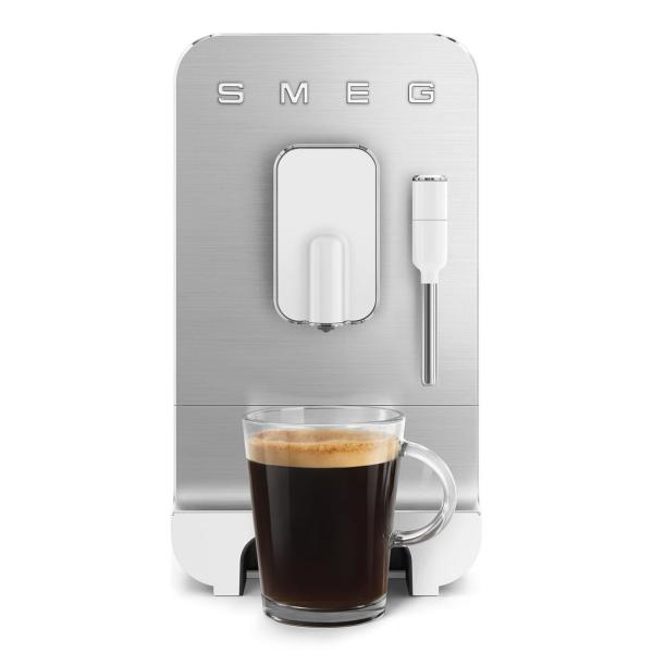 BAZAR - SMEG BCC12WHMEU automatický kávovar,  1350 W,  19 bar,  vestavěný mlýnek,  1.4 l nádoba na vodu,  opraveno9