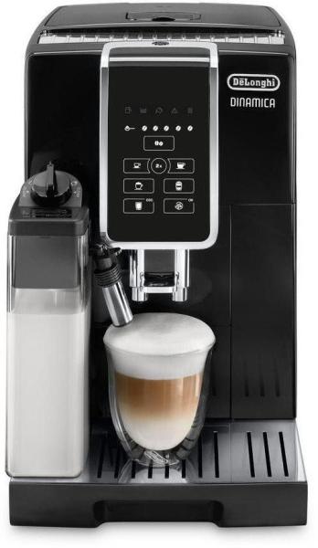 BAZAR - DeLonghi Dinamica ECAM 350.50.B automaticý kávovar,  15 bar,  1450 W,  vestavěný mlýnek - opraveno,  použito