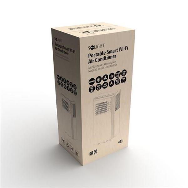 Solight mobilní klimatizace 9000 BTU, smart WiFi, chlazení, odvlhčování, ventilátor5