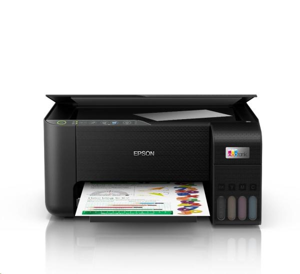 BAZAR - EPSON tiskárna ink EcoTank L3270,  5760x1440dpi,  A4,  33ppm,  USB,  Wi-Fi,  sken - Poškozený obal (Komplet)1