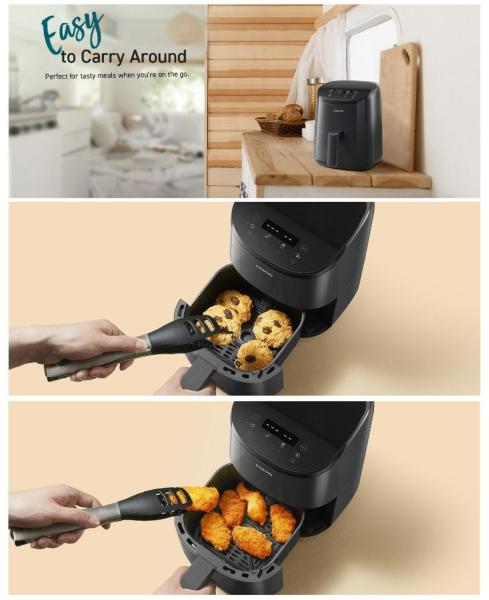 BAZAR - Cosori Lite 2.0L Mini PRO – horkovzdušná digitální fritéza - Poškozený obal (Komplet)1