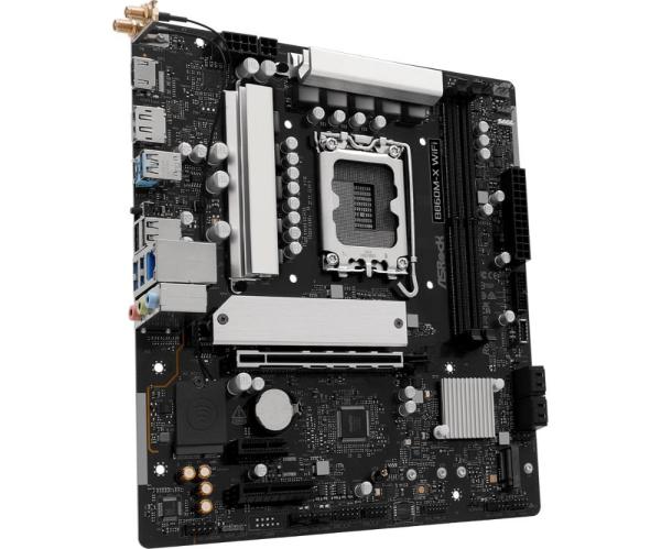 ASRock MB Sc LGA1851 B860M-X WIFI,  Intel B860,  2xDDR5,  1xDP,  1xHDMI,  WiFi,  mATX2