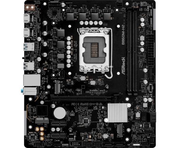 ASRock MB Sc LGA1851 B860M-H2,  Intel B860,  2xDDR5,  2xHDMI,  mATX1