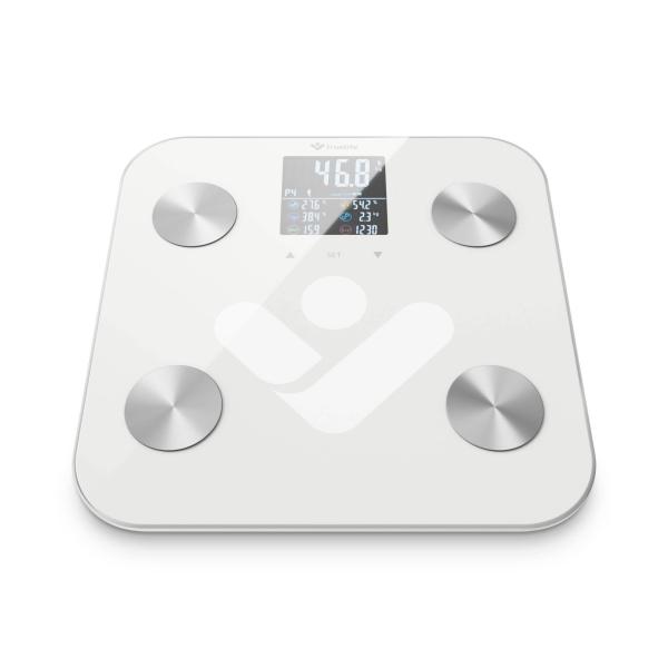 BAZAR - TrueLife FitScale W6 BT - Bioelektrická impedanční bluetooth váha - bílá - Poškozený obal (Komplet)7