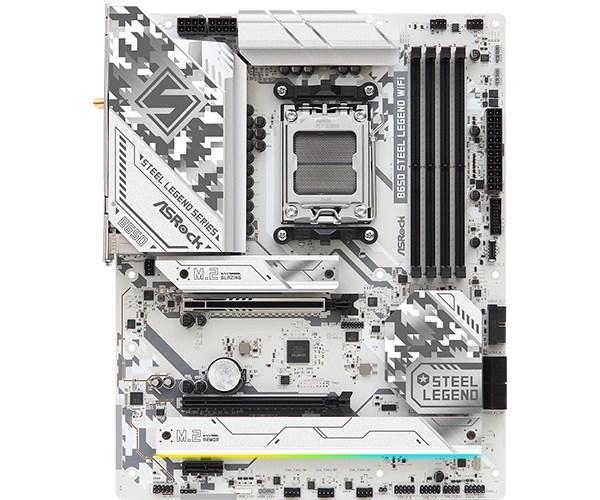 ASRock MB Sc AM5 B650 Steel Legend WiFi ,  AMD B650,  4xDDR5,  1xDP,  1xHDMI,  WIFI2