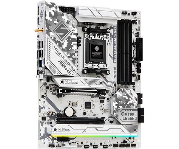 ASRock MB Sc AM5 B650 Steel Legend WiFi ,  AMD B650,  4xDDR5,  1xDP,  1xHDMI,  WIFI4