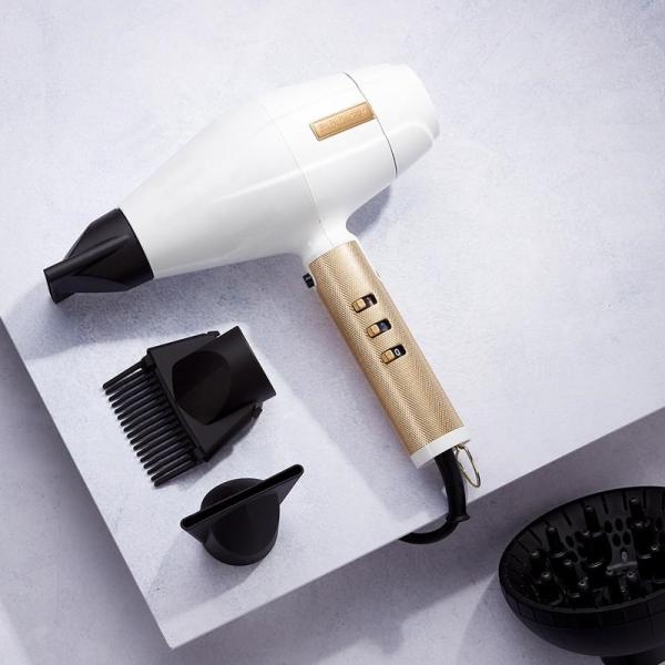 BaByliss FXBDW1E Pro 4Artists fén na vlasy,  2200 W,  3 teploty,  2 rychlosti,  iontový generátor,  bílá2