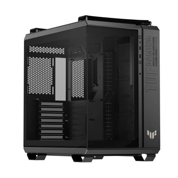 ASUS case TUF GAMING GT502 HORIZON,  Mid Tower,  průhledná bočnice,  4x 120mm ARGB Fan,  černá