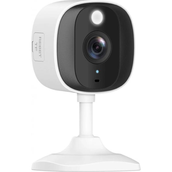 iGET HGWIP814 - WiFi vonkajšia IP 2K QHD kamera s LED a IR nočným videním, zvuk, IP66, 140 °, CZ app