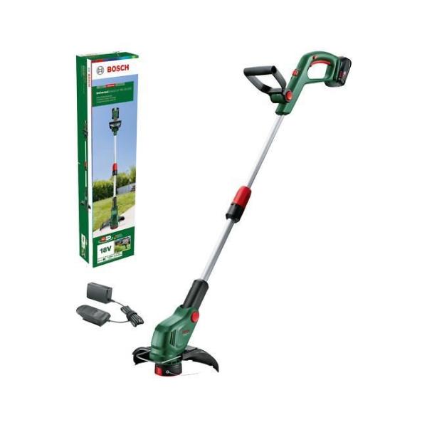 Bosch UniversalGrassCut 18V-26-500 akumulátorová strunová sekačka,  průměr 26 cm,  8.500 ot/ min,  akumulátor
