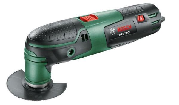 Bosch PMF 220 CE multifunkční nářadí,  220 W,  oscilační úhel,  klíč na šrouby s vnitřním šestihranem